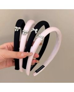 Pearlescent pressed hairpin Narrow travel hairpin headband