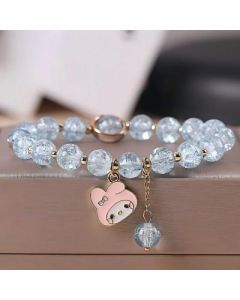 Crystal beaded bracelet Sanrio No.7