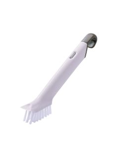 Multi-function cleaning brush with tweezers