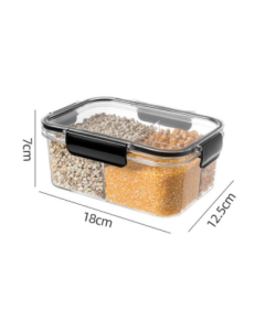 Compartment handle crisper box
