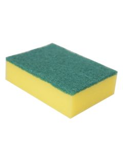 Sponge scouring pads 