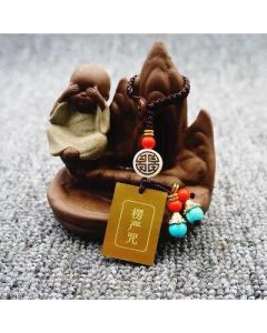 Car keychain pendant pure copper scriptures, heart sutra, great compassion mantra, strict mantra