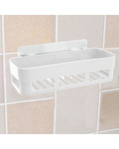 Seamless shelves in the bathroom 