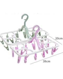 Folding sock clips 16 clips