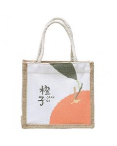 Women's Bag Printed cotton and linen bag