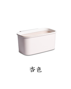 Wall-mounted trash cans