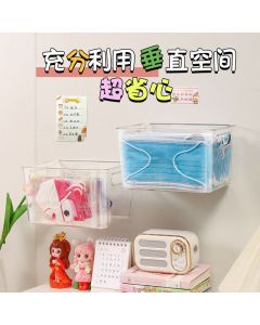 Wall-mounted mask box 