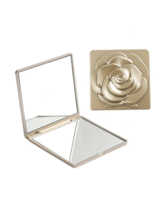 Folding double-sided mirror rose