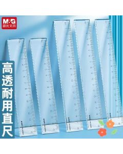 Ruler transparent 18cm