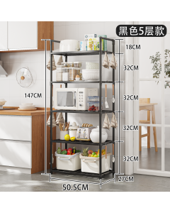 Floor-to-ceiling shelves