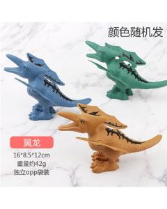 Jumping pterosaur winding spinosaurus clockwork toy 432/carton