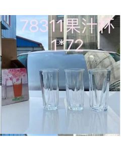 Juice cups with large capacity glasses