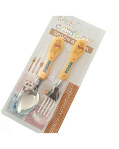 Children's cutlery set Stainless steel spoon fork set of 2
