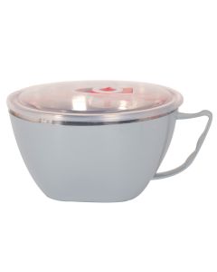 Instant noodle bowl Scandinavian color