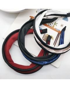 Vintage headband Korean solid color