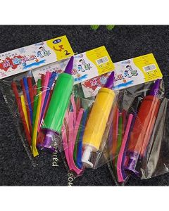 Pump 8 balloons hand push magic long balloons