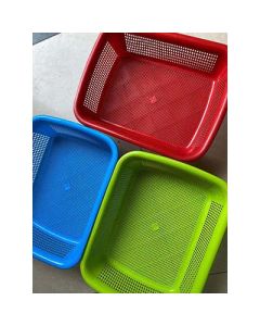 Eco-friendly plastic drain basket Encrypted washing basket drip basket