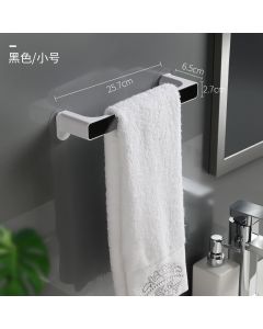 Shoe rack and towel rack in the bathroom