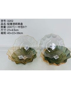 Transparent fruit bowl YDL-3202 200/carton