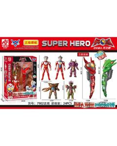 Superman Weapon Transformation Series Set Chinese Superman with light music