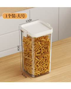 Pinch the sealed jar 