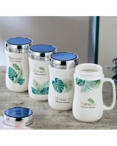 Mirrored mugs, mugs, creative ceramic mugs