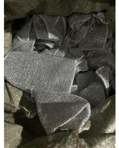 Double-sided silver wire rags