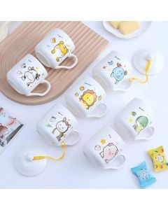 Ceramic mug 8cm high and 8cm in diameter