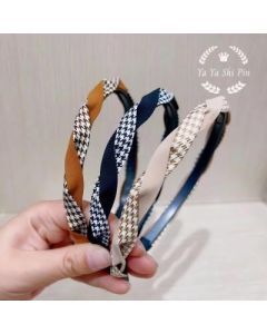 Twist headband, broken hair artifact, toothed non-slip hairpin 