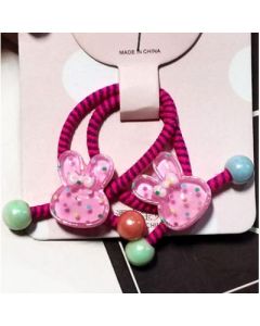 Girl's hair tie A pair