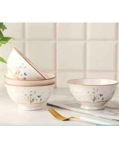 European ceramic bowl 4.6 inches