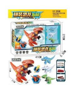 Assembled Dinosaur Paradise DIY Disassembly Series Six B12-3-4 60 boxes/carton