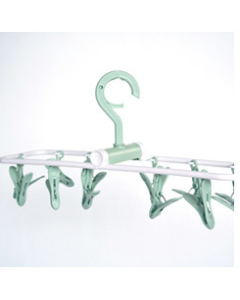 Folding sock clips 12 clips