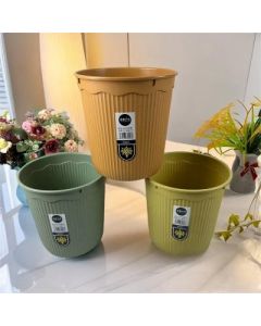 Trash can plastic thickened without lid