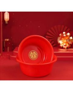 Hi basin washbasin red plastic basin