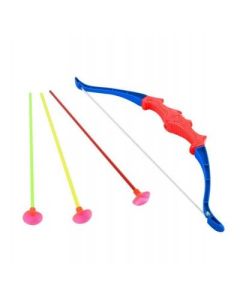 Children's Bow & Arrow Large 42cm with three soft bullet slingshots