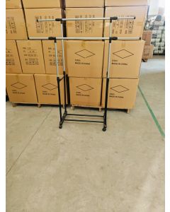 Floor-to-ceiling drying rack model 9114B