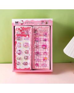 Stickers: Diamonds, gemstones, crystals, sparkling stickers, 32/box