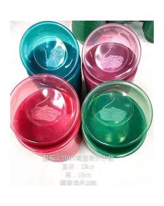 Transparent plastic basin High transparency Household washing basin Washing basin Small basin for washing face