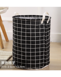 Dirty laundry tube round