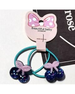 Hair tie A pair of leather bands