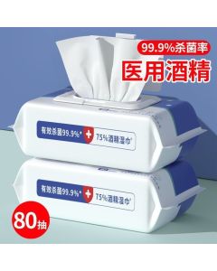 Alcohol-based disinfectant wipes