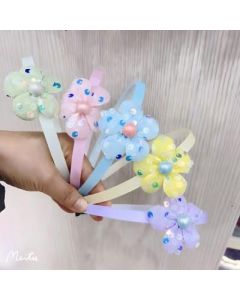 Children's headband with teeth anti-slip Korean version bow headband