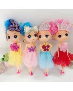 Doll pendant Long leg long skirt 17cm
