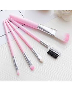 Makeup brush set of 5 pieces