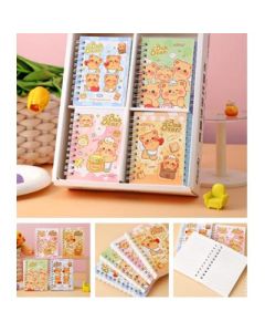 Coil notebook 666-71 Cream Bear A7 400/case