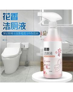 Toilet cleaner, floral fragrance, foaming toilet cleaner