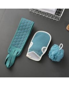 Bath towel strip double-sided three-piece set