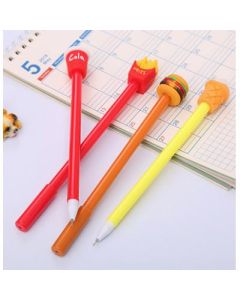 Gel pen Fast food styling silicone head 2500/carton No. 12