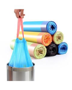 Garbage bag drawstring type